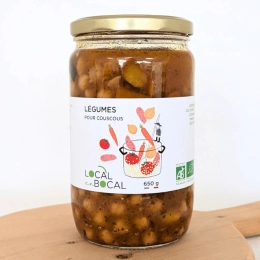 Bocal de légumes couscous BIO
