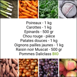 Panier MAXI Fruits & Légumes