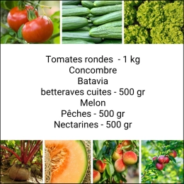 Panier MIDI Fruits & Légumes