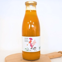 Soupe de patate douce et gingembre BIO