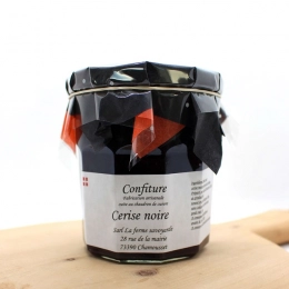 Confiture de cerises noires