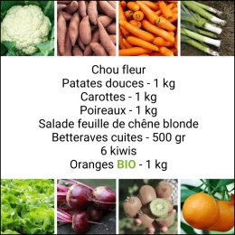 Panier MAXI Fruits & Légumes