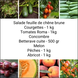 Panier MAXI Fruits & Légumes