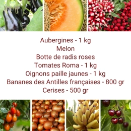 Panier MAXI Fruits & Légumes