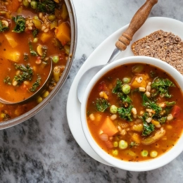 La soupe, un plat d’hiver complet et très gourmand !