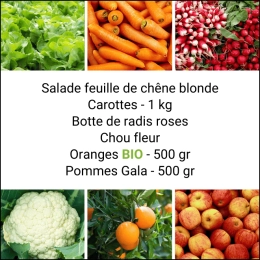 Panier MINI Fruits & Légumes