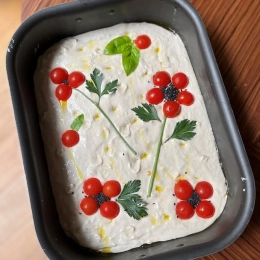 Focaccia d’été