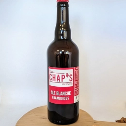 Bière Ale Blanche Framboises