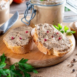 Pâté végétal de Noël