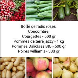 Panier MINI Fruits & Légumes