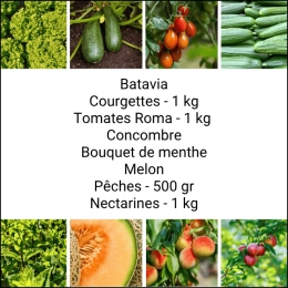 Panier MAXI Fruits & Légumes