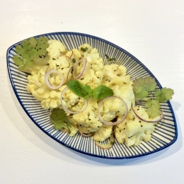 Salade de chou-fleur à l'indienne