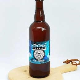 Bière blonde au seigle artisanale "Pieds humides"