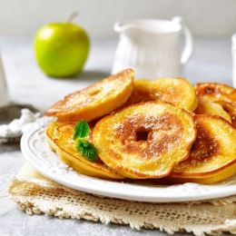 Pancakes fourrés aux pommes
