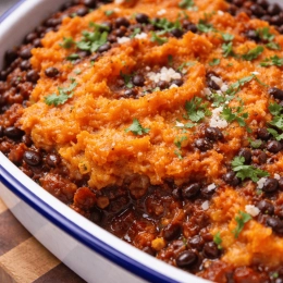 Cottage pie aux haricots rouges