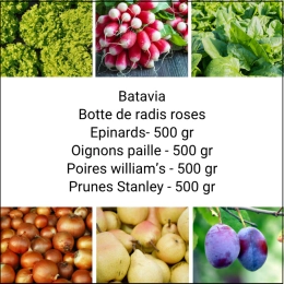 Panier MINI Fruits & Légumes