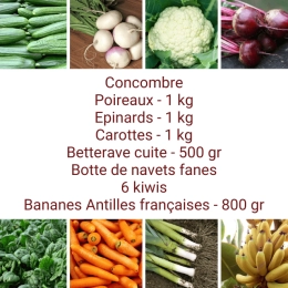 Panier MAXI Fruits & Légumes