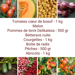 Panier MAXI Fruits & Légumes