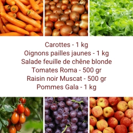 Panier MINI Fruits & Légumes