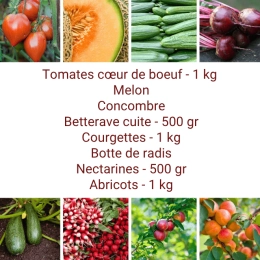 Panier MAXI Fruits & Légumes