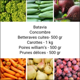 Panier MINI Fruits & Légumes