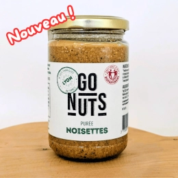 Purée de noisettes toastées BIO