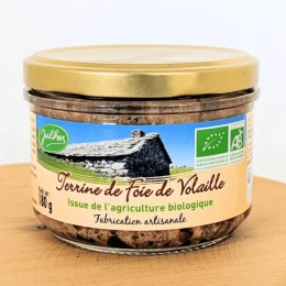 Terrine de foie de volailles BIO