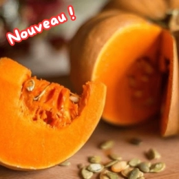 Tranche de courge musquée