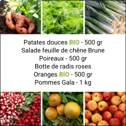 Panier MINI Fruits & Légumes