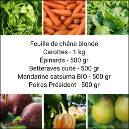 Panier MINI Fruits & Légumes