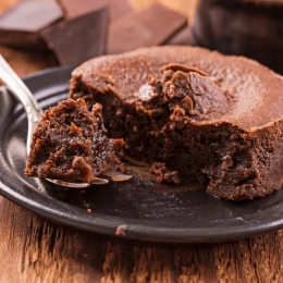 Panier recette - Fondant au chocolat healthy, à la compote (6 pers.)