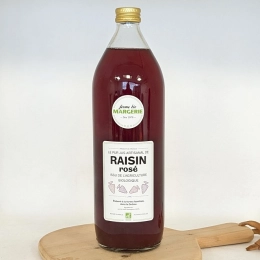 Jus de raisin rosé BIO