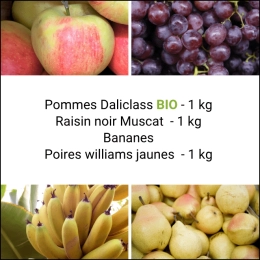 Panier tout Fruits