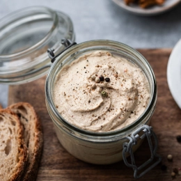 Tartinade forestière végétale de Noël