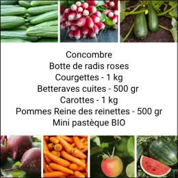 Panier MIDI Fruits & Légumes