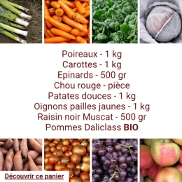 Panier MAXI Fruits & Légumes