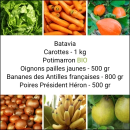 Panier MINI Fruits & Légumes