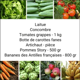 Panier MIDI Fruits & Légumes
