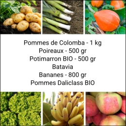 Panier MINI Fruits & Légumes