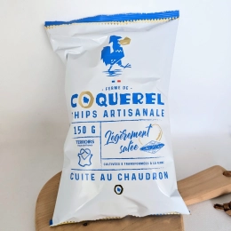 Chips artisanale légèrement salée
