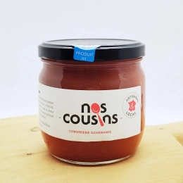 Compote pommes - fraises