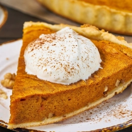 Tarte à la citrouille (pumpkin pie)