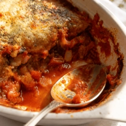 Aubergines à la parmigiana