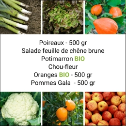 Panier MINI Fruits & Légumes