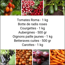 Panier MIDI Tout Légumes