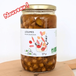 Bocal de légumes couscous BIO