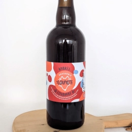 Bière ambrée "Loubarde" BIO