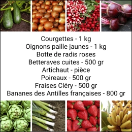 Panier MAXI Fruits & Légumes
