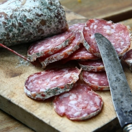 Saucisson sec de porc artisanal