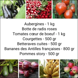 Panier MIDI Fruits & Légumes